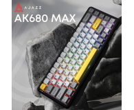 Ajazz AK680 MAX (8+8K) Magnetic Switch Black Gray Yellow RGB - 1536359 - zdjęcie 6